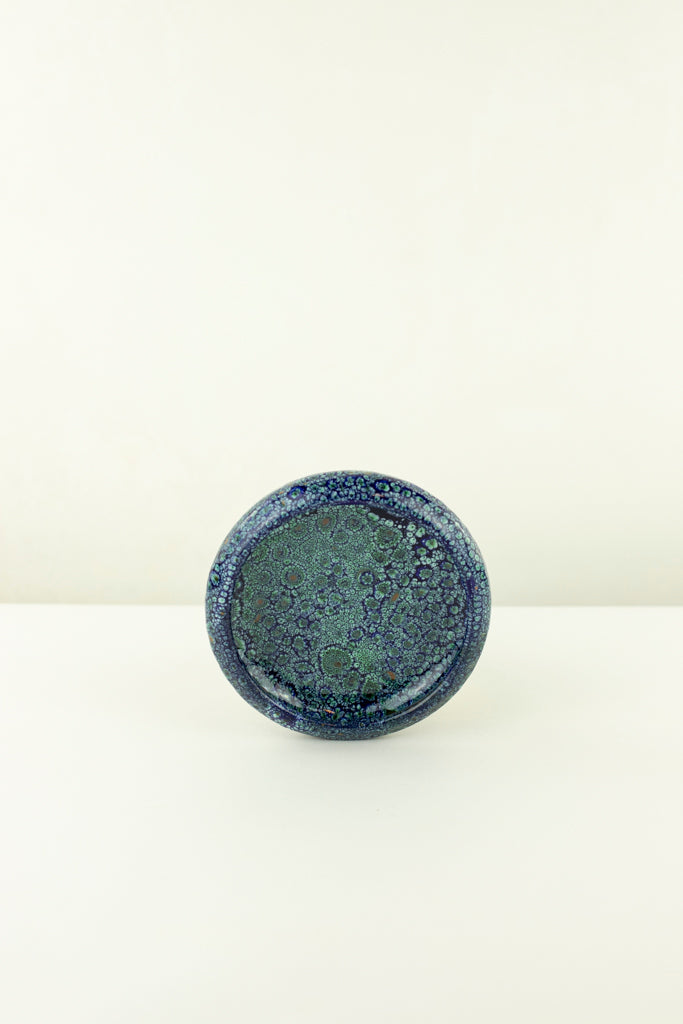 Keramik Bowl Schale – Casa Eurabia, grün, Marokko, handgemachte, marokkanische Keramik, Geschirrspüler, Durchmesser: 15 cm