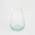 100% recyceltes Glas Vase – Casa Eurabia, Türkis, Marokko, mundgeblasenes Glas, recyceltes Glas, Durchmesser: Öffnung 5 Mitte 10 cm