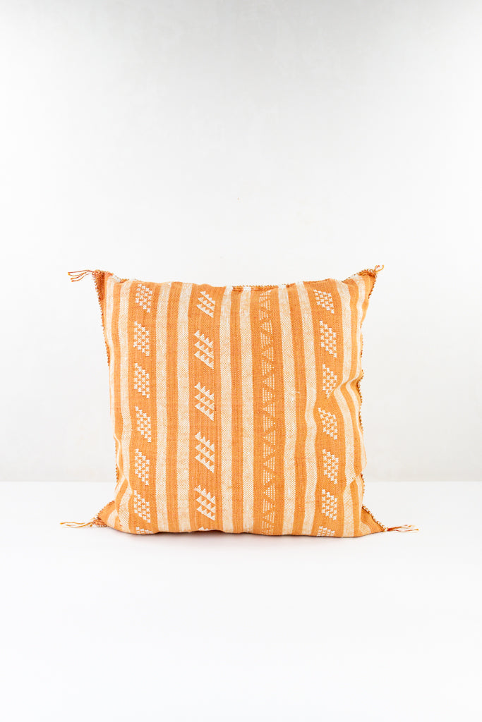 Kissen – Kaktus Seide – Hierro, Marokko, ethno, kelim, marokkanisch, design kissen, L 50 cm, B 50 cm, H 8 cm