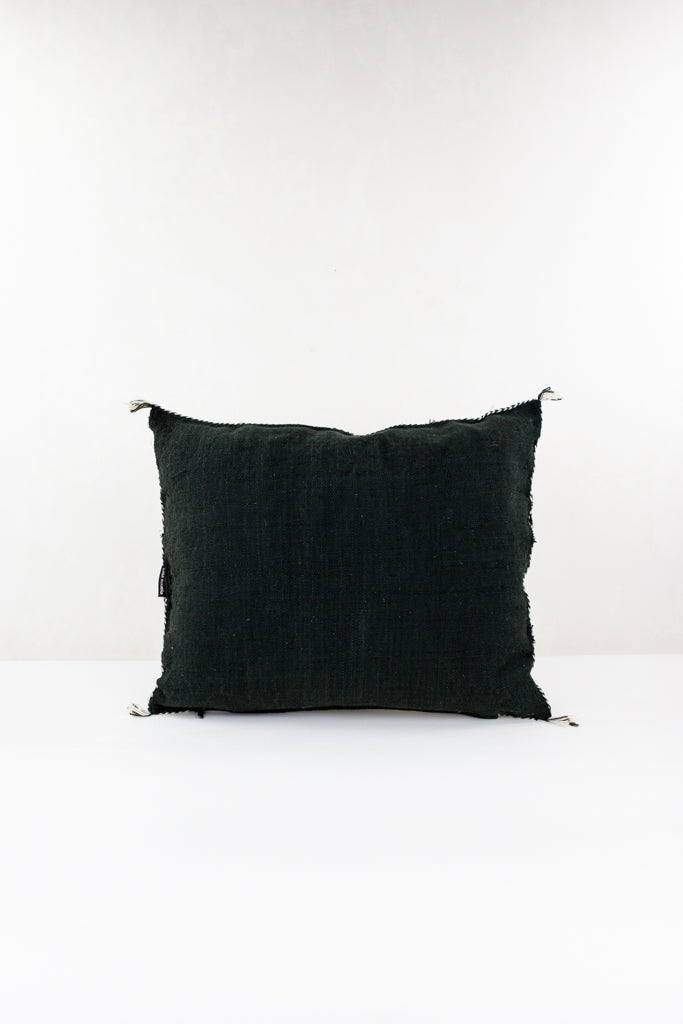 Kissen – Kaktus Seide – Retinga, Marokko, ethno, kelim, marokkanisch, design kissen, L 40 cm, B 50 cm, H 8 cm