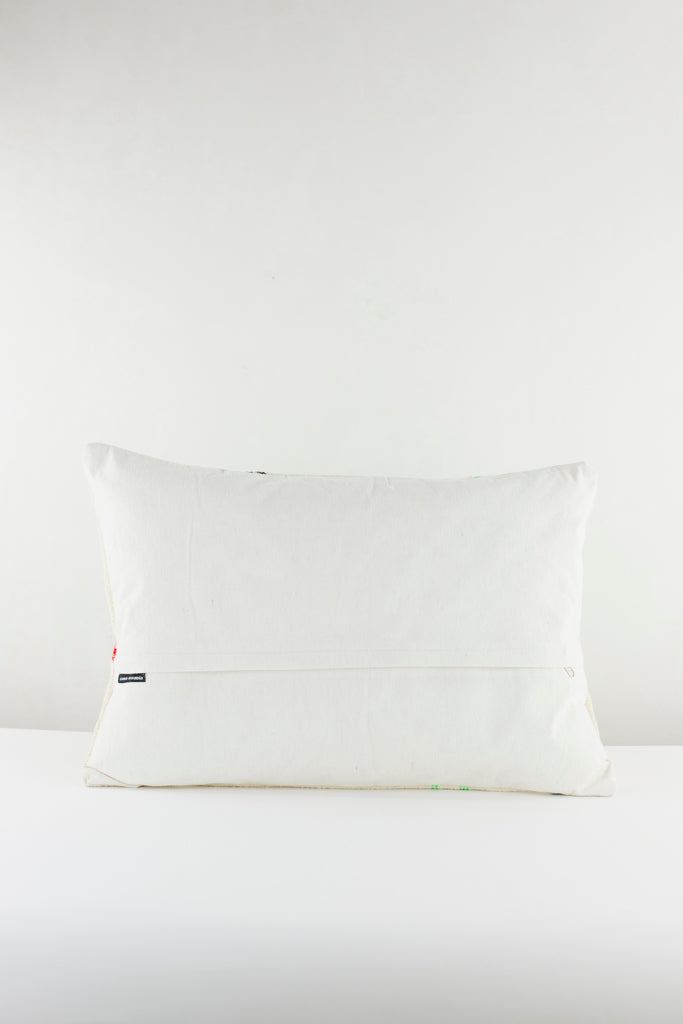 Boho Kissen, Kelimkissen, marokkansiches Kissen, casa eurabia, grün, pink, orange, schwarz, Marokko, ethno, boho, tribal, pattern