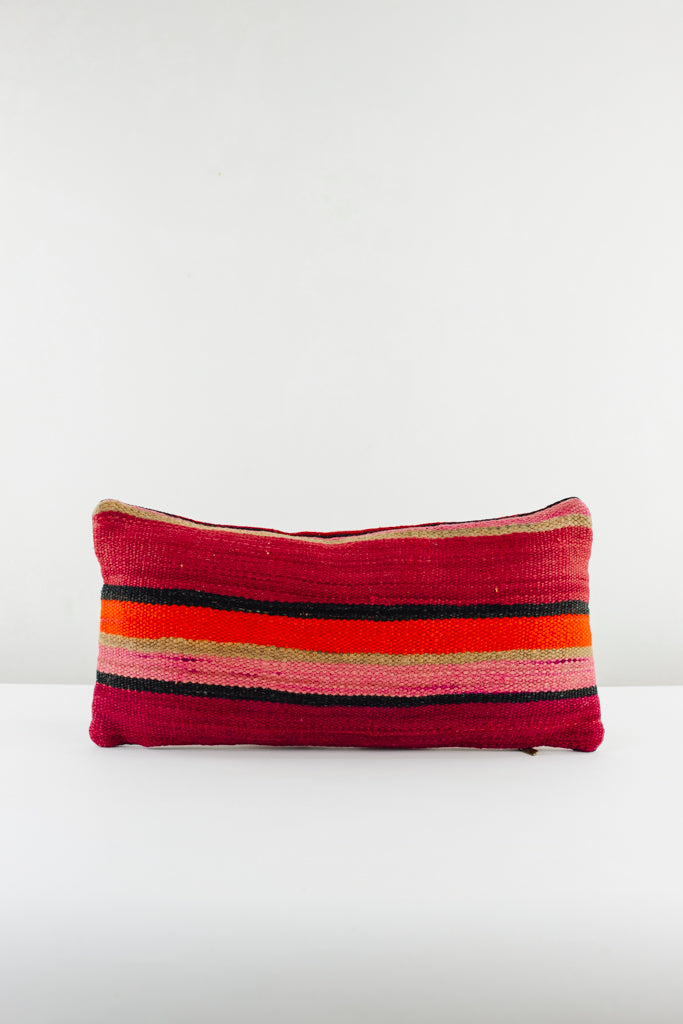 Kelim Kissen, Kelimkissen, marokkansiches Kissen, casa eurabia, rot, pink grün, gelb, weiß, orange , Marokko, ethno, boho, tribal, pattern