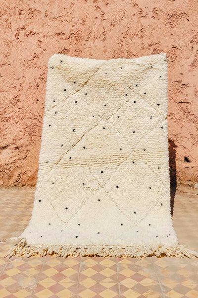 Wolle Teppich – Casa Eurabia, , Marokko, Beni ourain, marokkanischer, raute, berber, kelim