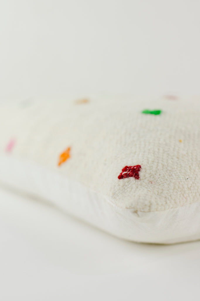 Boho Kissen, Kelimkissen, marokkansiches Kissen, casa eurabia, grün, pink, orange, schwarz, Marokko, ethno, boho, tribal, pattern