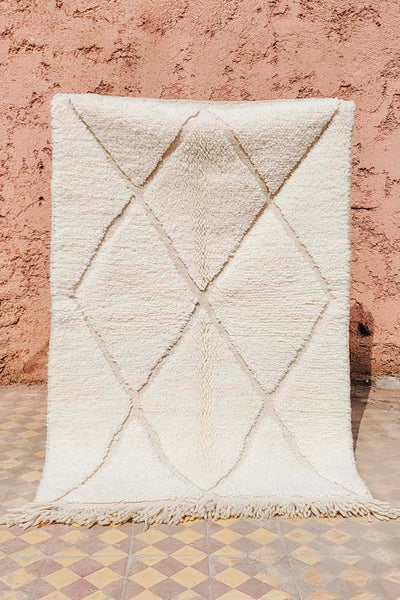 Wolle Teppich – Casa Eurabia, , Marokko, Beni ourain, marokkanischer, raute, berber, kelim