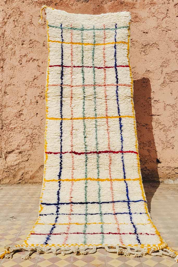 Wolle Teppich – Casa Eurabia, , Marokko, Beni ourain, marokkanischer, raute, berber, kelim