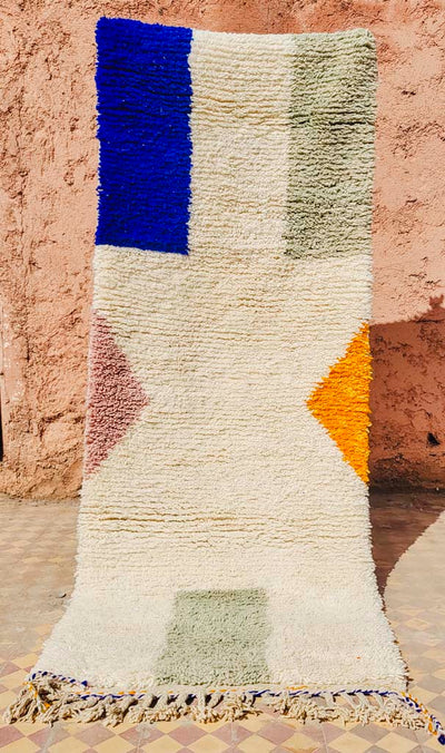 Wolle Teppich – Casa Eurabia, , Marokko, Beni ourain, marokkanischer, raute, berber, kelim