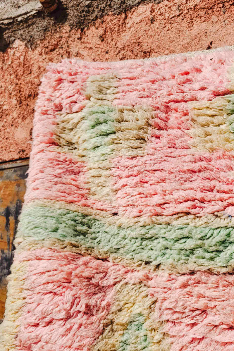 Teppich, Beni Ourain – Vintage – L 250 cm, B 160 cm