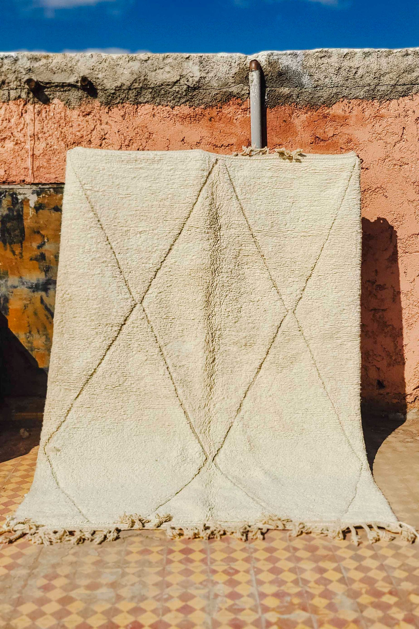 Teppich, Beni Ourain – Diamond – L 300 cm, B 200 cm