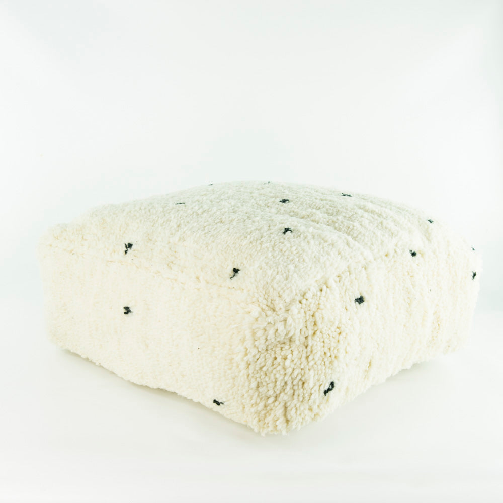 Marrokanischer Boho Pouf - Marokkanisches Sitzkissen, Berber Kissen