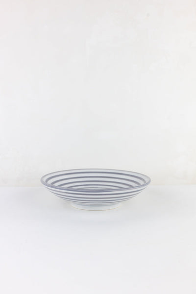 Keramik Bowl Schale – Casa Eurabia, grau, Marokko, handgemachte, marokkanische Keramik, Geschirrspüler, Durchmesser: 22 cm