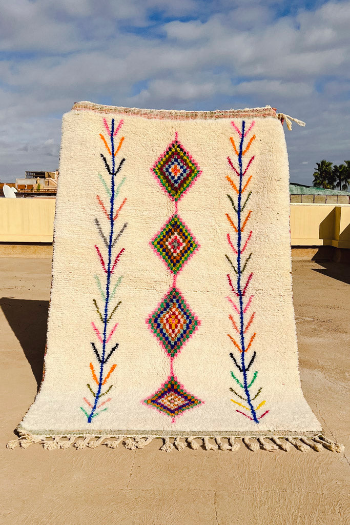 Teppich Boho – Azilal – L 250 cm, B 160 cm - casa eurabia, marokko interior