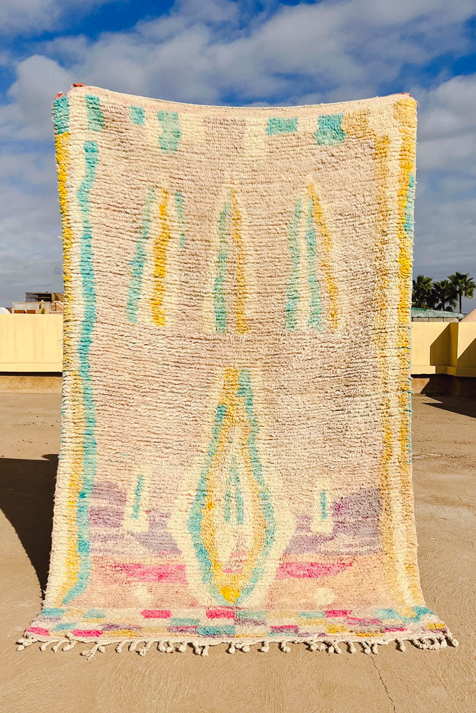 Teppich Boho – Boujaad – L 215 cm, B 128 cm - casa eurabia, marokko interior