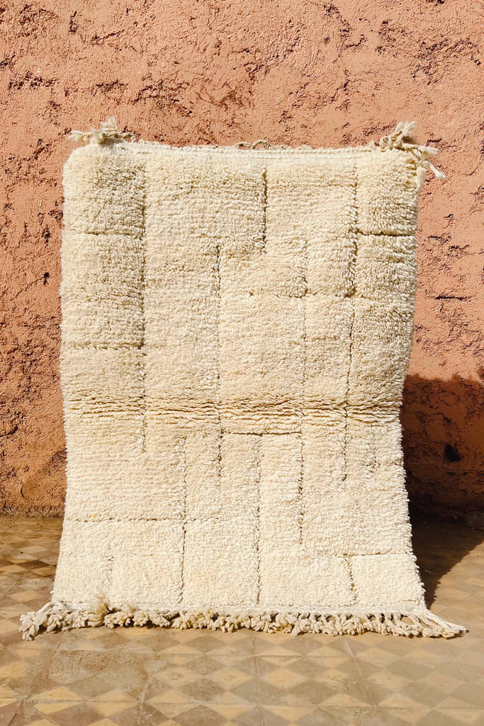 Beni Ourain Teppich – Modern – L 135 cm, B 95 cm - casa eurabia, marokko interior