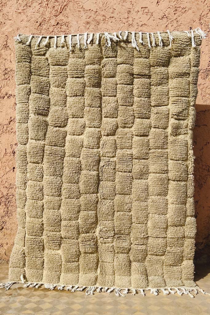 Beni Ourain Teppich – Modern – L 200 cm, B 165 cm - casa eurabia, marokko interior