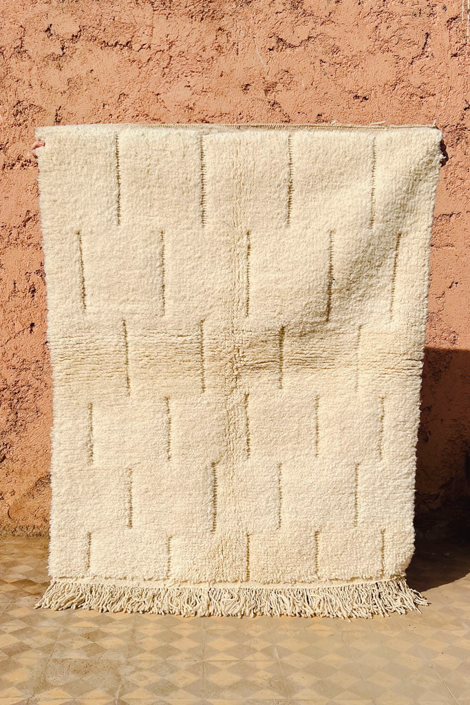 Beni Ourain Teppich – Modern – L 150 cm, B 120 cm - casa eurabia, marokko interior