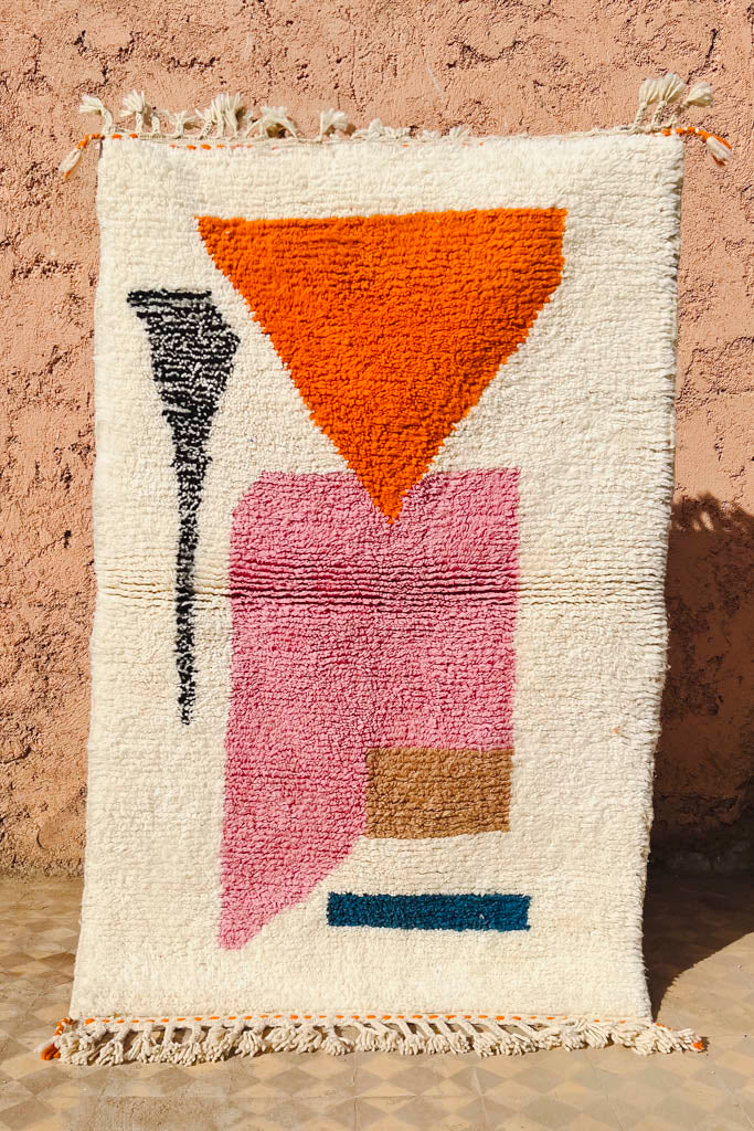 Beni Ourain Teppich – Bauhaus – L 170 cm, B 100 cm