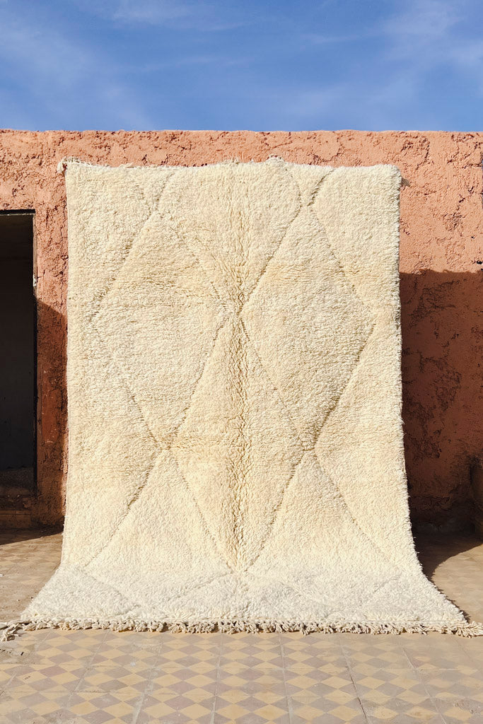 Beni Ourain Teppich – Diamond – L 270 cm, B 170 cm - casa eurabia, marokko interior