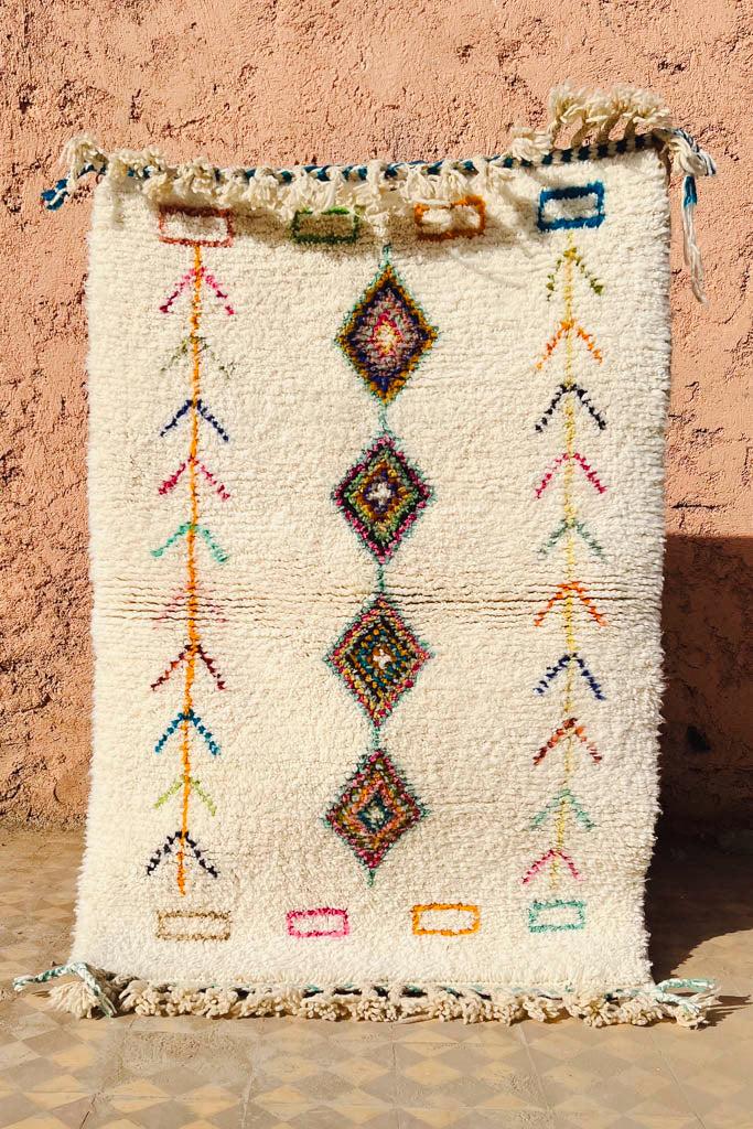 Teppich Boho – Azilal – L 160 cm, B 104 cm