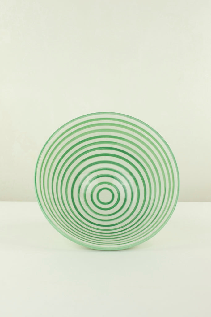 Keramik Salatschüssel – Casa Eurabia, grün, Marokko, handgemachte, marokkanische Keramik, Geschirrspüler, Durchmesser: 25 cm