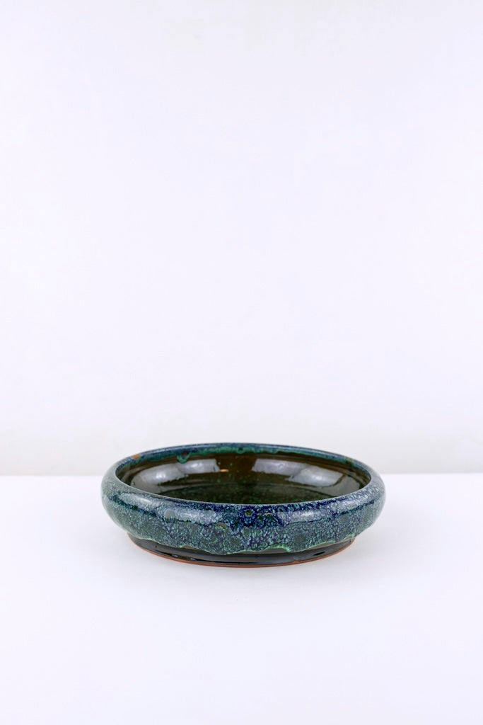 Keramik Bowl Schale – Casa Eurabia, grün, Marokko, handgemachte, marokkanische Keramik, Geschirrspüler, Durchmesser: 21 cm