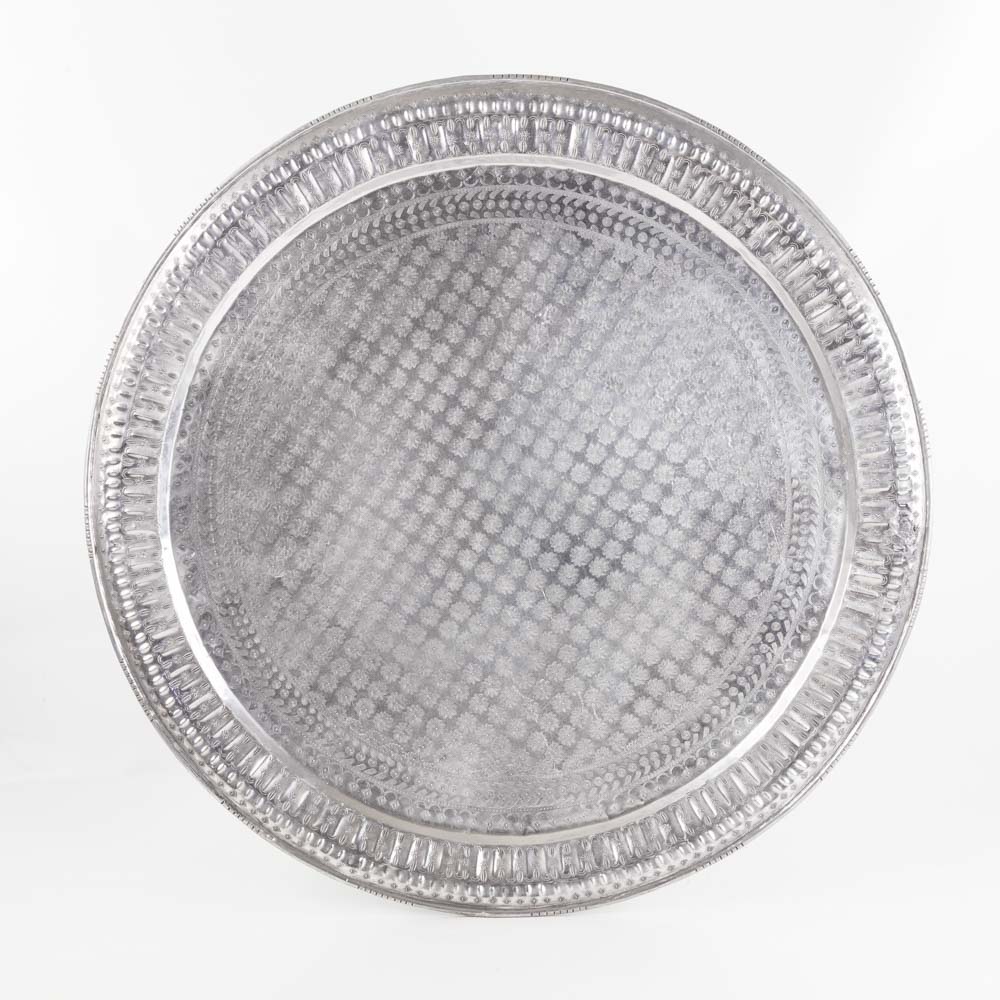 marokkanische Tabletts, vintage Silber Tablett