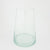 100% recyceltes Glas Vase  – Casa Eurabia, Türkis, Marokko, mundgeblasenes Glas, recyceltes Glas, Durchmesser: Öffnung 11 Unten 17 cm