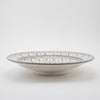 Keramik Servierteller – Casa Eurabia, grau-weiß, Marokko,  Durchmesser: 30 cm