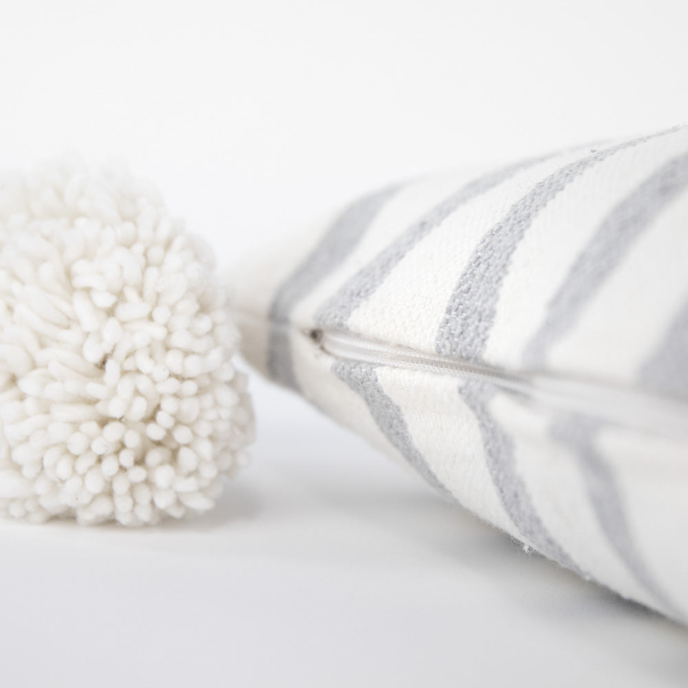 Boho Kissen – Bajamar - Wolle, Baumwolle, Rohbaumwolle, casa eurabia, Marokko, marokkanisches kelimkissen, bohemian design