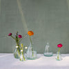 recyceltes Glas Vase, glasvase, blumenvase, designer vase – Casa Eurabia, Türkis, Marokko, mundgeblasenes Glas, recyceltes Glas