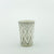 Keramik Becher – Casa Eurabia, grau, weiß, Ø 8 cm, H 12 cm, marokkanische Keramik, Design