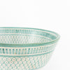 Keramik Salatschüssel – Casa Eurabia, türkis, Ø 24 cm, H 11 cm, marokkanische Keramik, Design