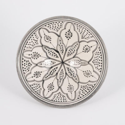 Müslischale – Marrakesch – Ø 18 cm - casa eurabia, marokkanische Keramik, Marokko, Boho Stil, handgearbeitete, bio