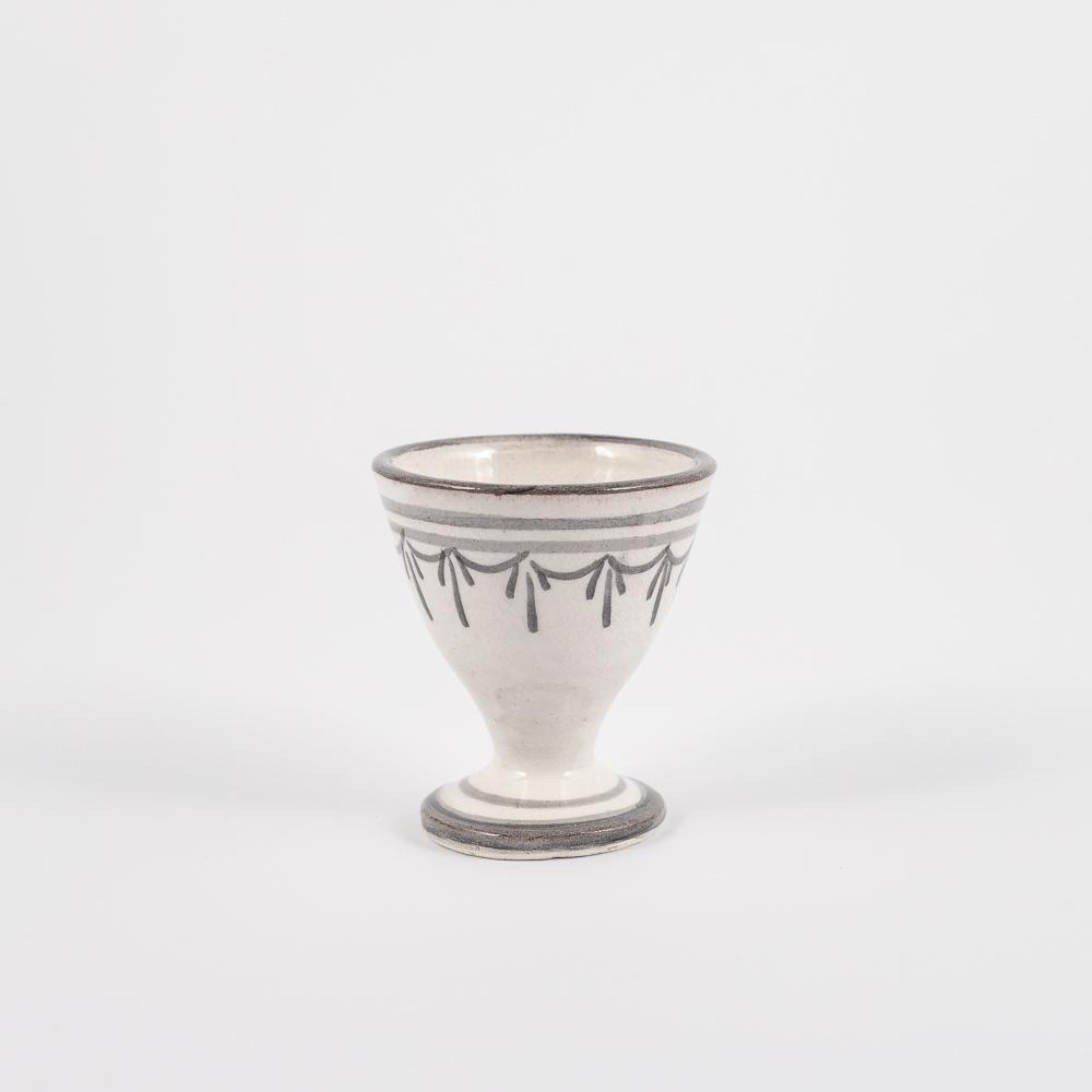 Eierbecher – Marrakesch – Ø 5 cm, H 7 cm - casa eurabia, marokkanische Keramik, Marokko, Boho Stil, handgearbeitete, bio