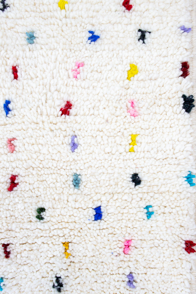 Teppich – Beni Ourain – Confetti, Marokko, ethno, kelim, marokkanisch, design rug, L 167 cm, B 113 cm
