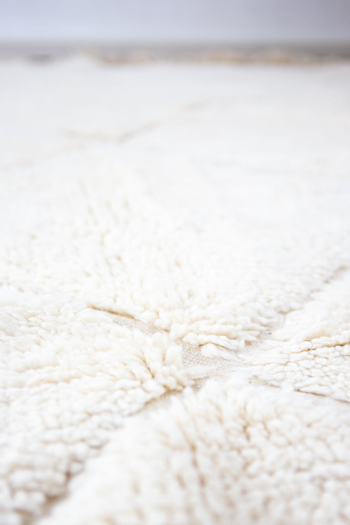 Teppich – Beni Ourain – White, Marokko, ethno, kelim, marokkanisch, design rug, L 220 cm, B 145 cm