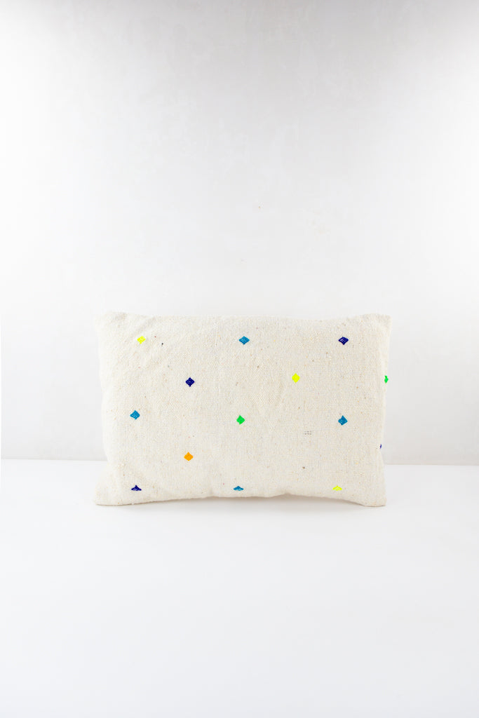 Kissen – Boho – Confetti 8, Marokko, ethno, kelim, marokkanisch, design kissen, L 55 cm, B 38 cm, H 10 cm