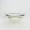 Keramik Müslischale – Casa Eurabia, grau, weiß, Ø 18 cm, H 8 cm, marokkanische Keramik, Design