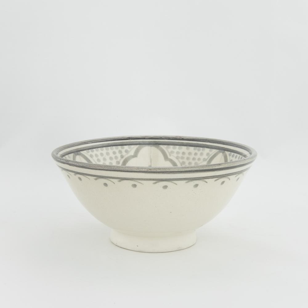 Müslischale – Marrakesch – Ø 13 cm - casa eurabia, marokkanische Keramik, Marokko, Boho Stil, handgearbeitete, bio