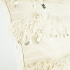 Boho Kissen – Casa Eurabia, weiß, beige, L 48 cm, B 38 cm, H 10 cm, Wolle, Baumwolle, Rohbaumwolle, Marokko, Design