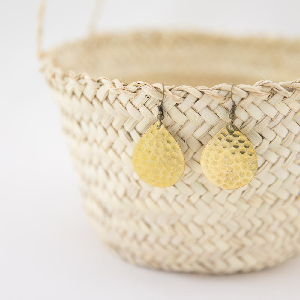 Ohrringe – Tropfen – gold
