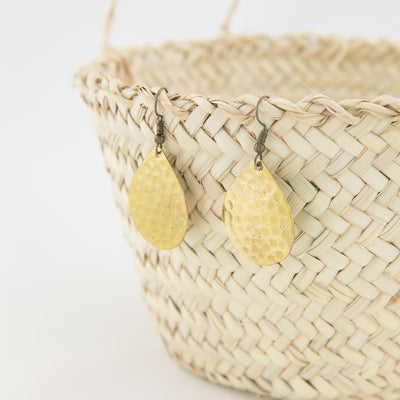 Ohrringe – Tropfen – gold