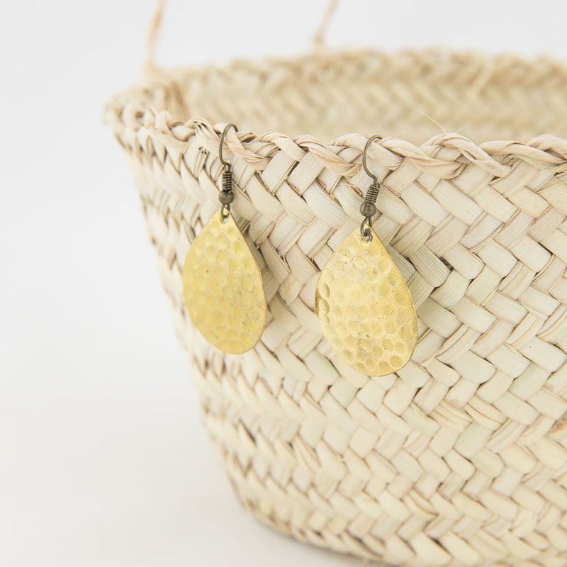 Ohrringe – Tropfen – gold