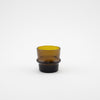 Teelicht – Casa Eurabia, braun, Marokko, mundgeblasen, recyceltes glas, Durchmesser: 5,5 cm