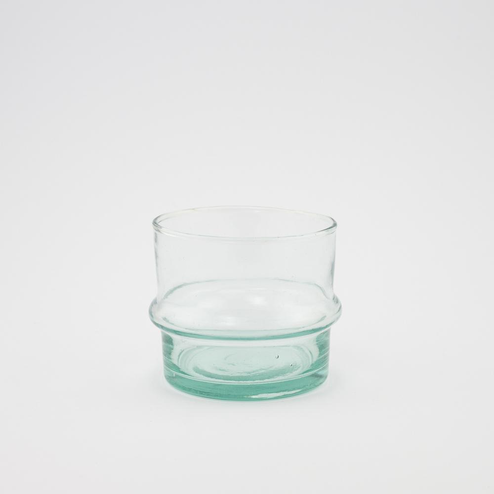 Glassschälchen – Casa Eurabia, türkis, Marokko, mundgeblasen, recyceltes glas, Durchmesser: 10 cm