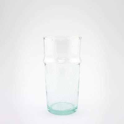 Vase – Casa Eurabia, türkis, Marokko, mundgeblasen, recyceltes glas, Durchmesser: 10 cm
