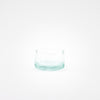 100% recyceltes Glas Teelicht – Casa Eurabia, Türkis, Marokko, mundgeblasenes Glas, recyceltes Glas, Durchmesser: 5 cm